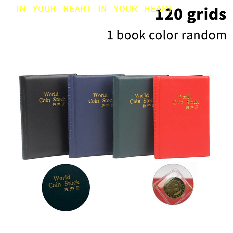 X Home Decor - 【X】ألبوم بـ 120 جيبًا لجمع العملات