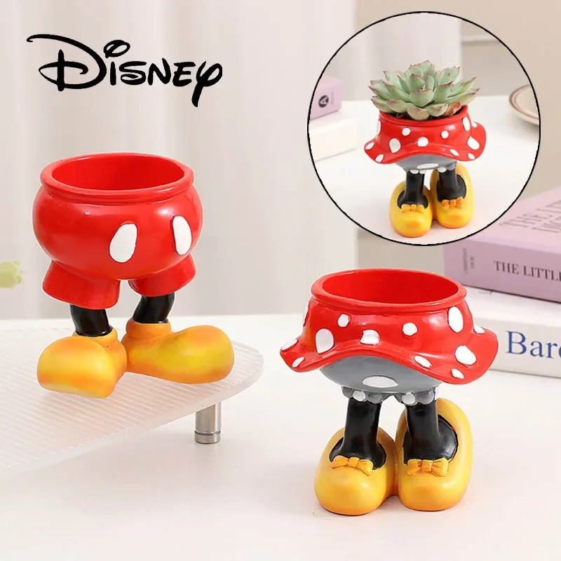 Home Decor Disney - ديزني-الكرتون أواني الزهور الصغيرة للديكور المنزل