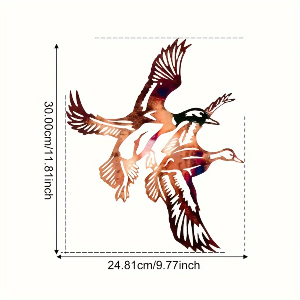 Home Decor Duck - CIFBUY لوحة فنية معدنية للحائط على