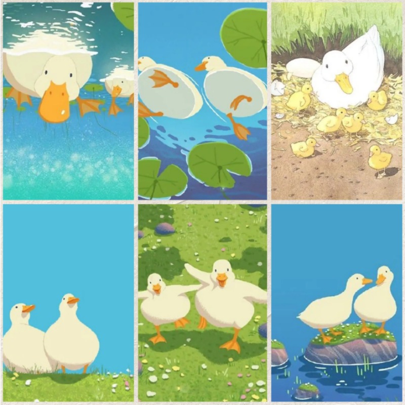 Home Decor Duck - لوحة فنية جدارية على شكل بطة