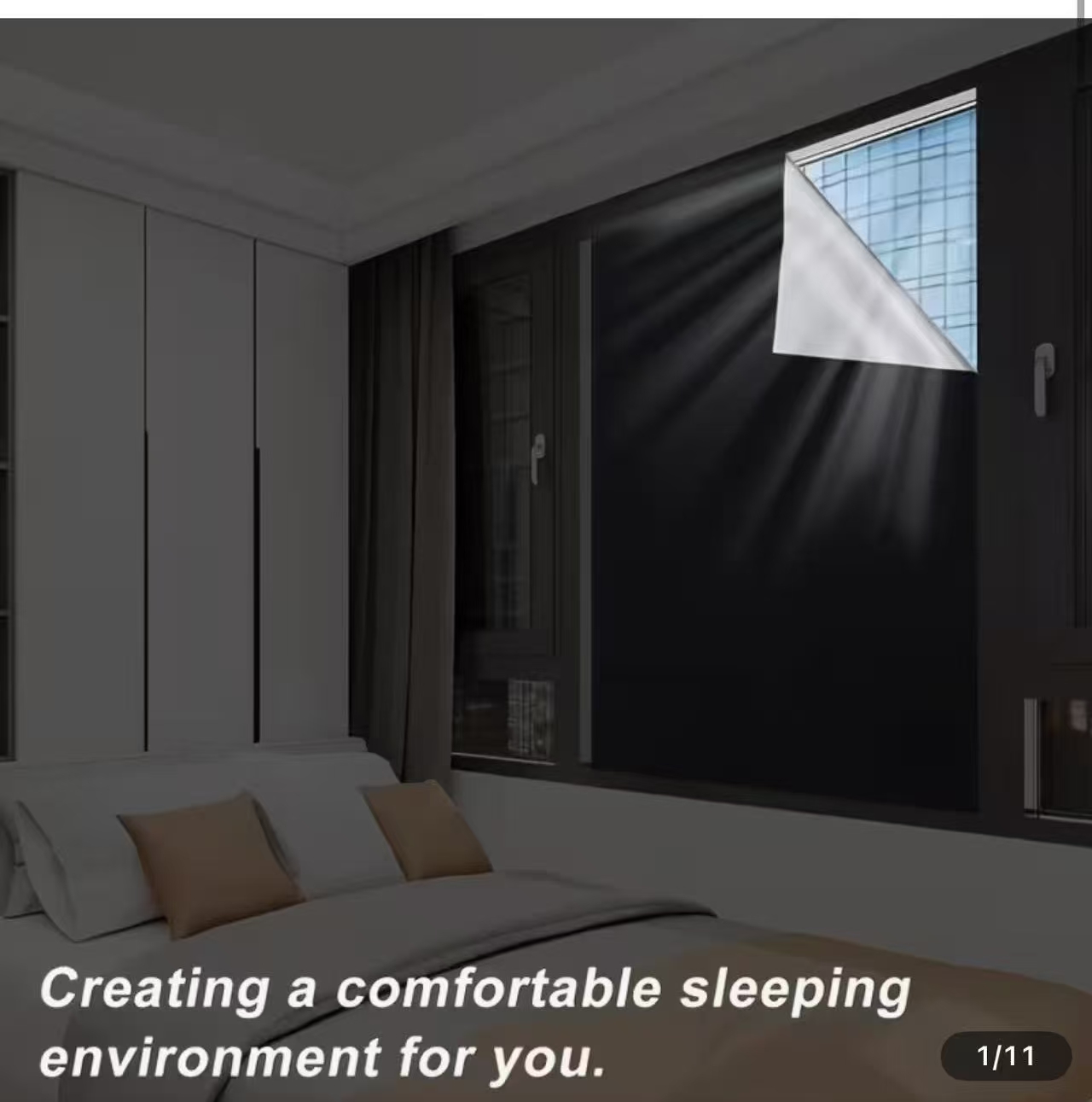 ستارة تعتيم كامل 100%، ذاتية ا - مراجعة Blackout Curtains وسعره