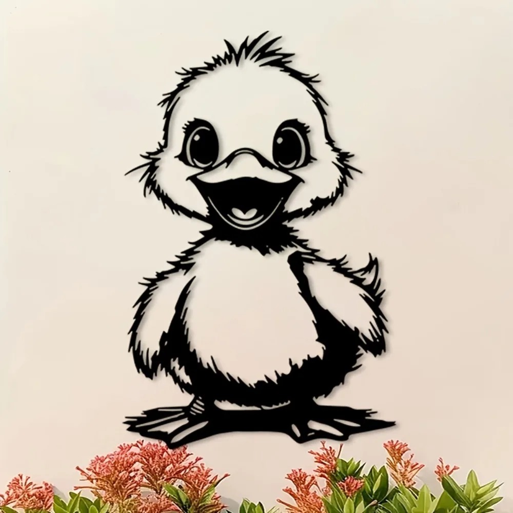 لوحة جدارية معدنية مطبوعة بتصم - مراجعة Home Decor Duck وسعره