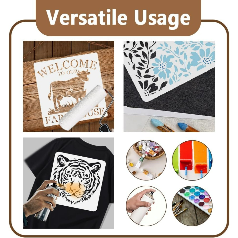 نقطة ماندالا قالب الاستنسل 11. - مراجعة X Home Decor وسعره