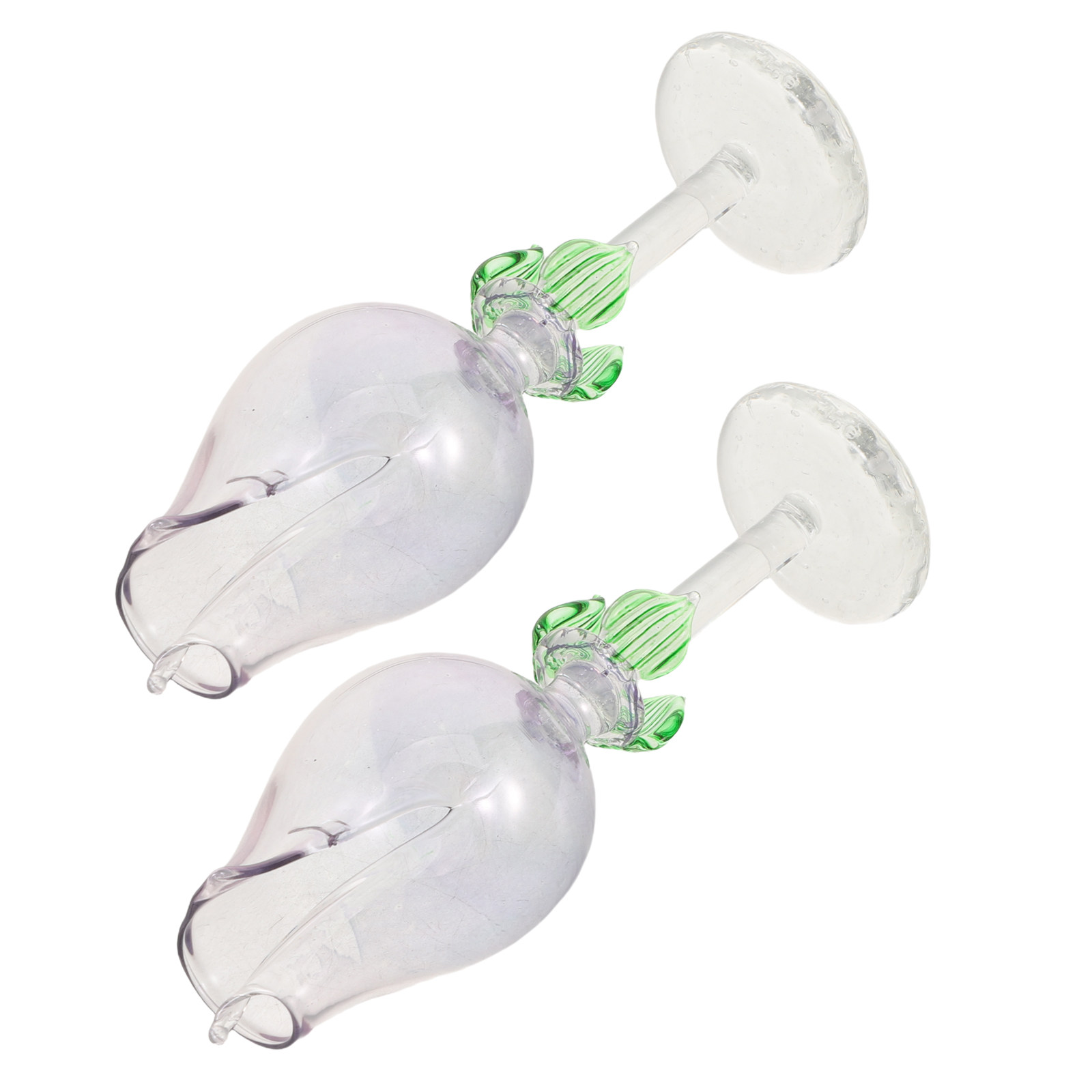 قطعتان من زجاجات العطر الزجاجي - مراجعة Home Decor Glass وسعره