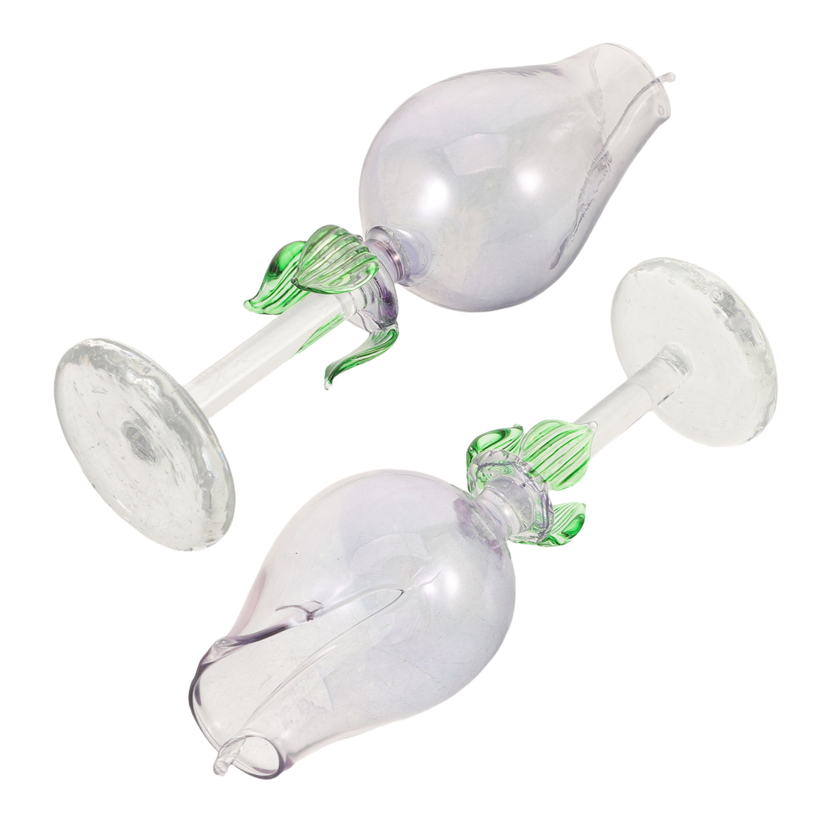 قطعتان من زجاجات العطر الزجاجي - مراجعة Home Decor Glass وسعره