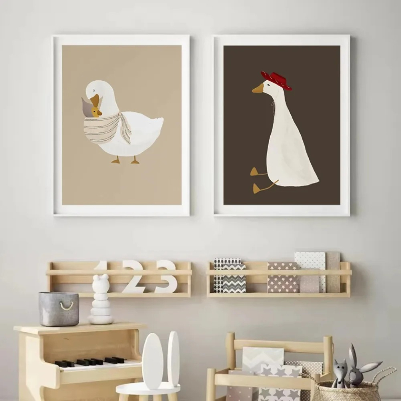 الوردي القوس أوزة قبعة الأم بط - مراجعة Home Decor Duck وسعره
