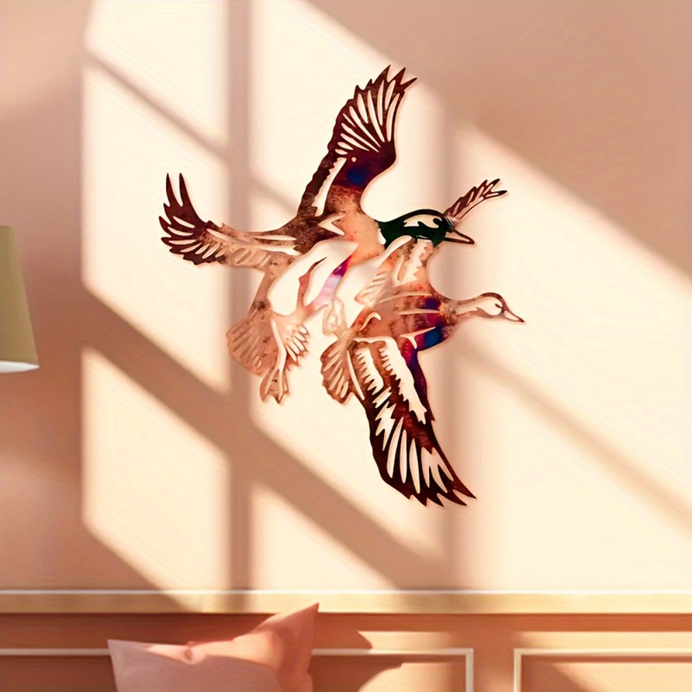 CIFBUY لوحة فنية معدنية للحائط - مراجعة Home Decor Duck وسعره