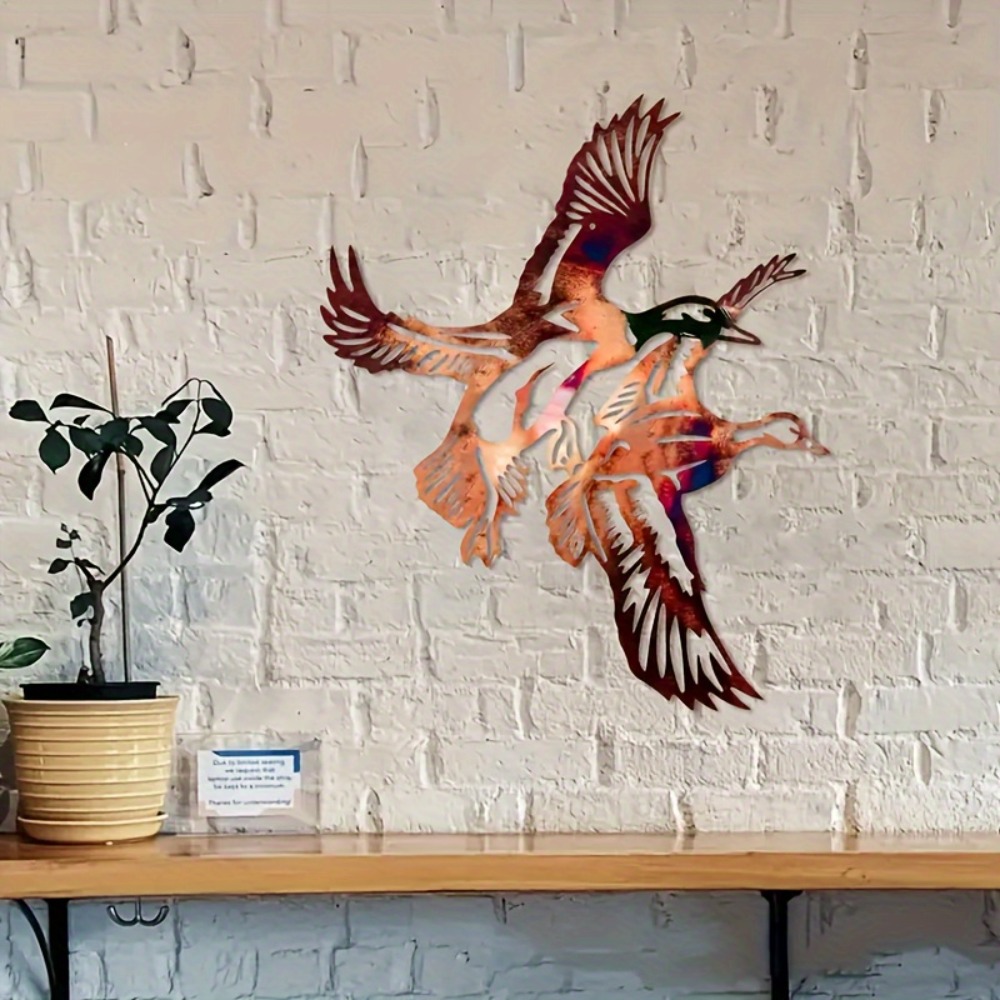 CIFBUY لوحة فنية معدنية للحائط - مراجعة Home Decor Duck وسعره