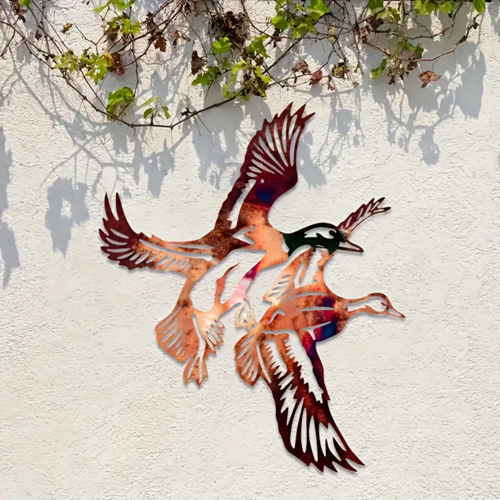 CIFBUY لوحة فنية معدنية للحائط - مراجعة Home Decor Duck وسعره