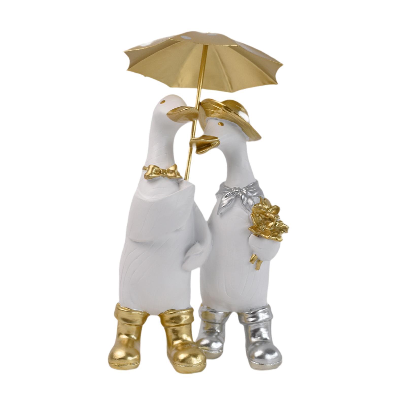 تمثال بطة واقعي من الراتنج، زي - مراجعة Home Decor Duck وسعره