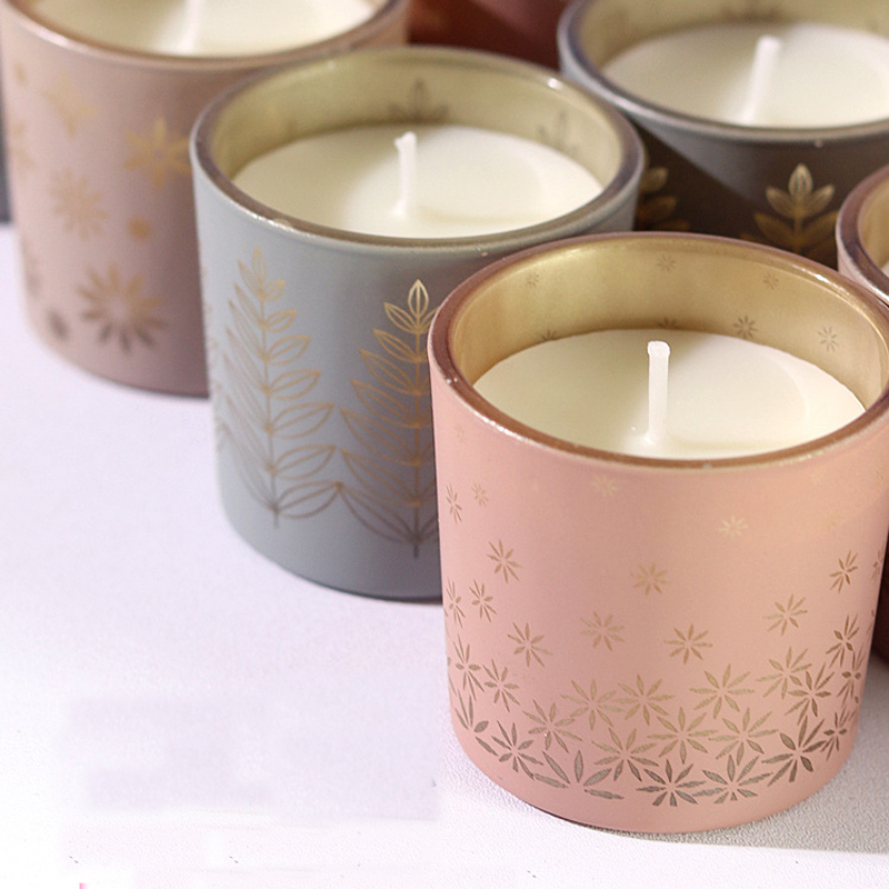شموع سيراميك ملونة، عطر منزلي  - مراجعة Home Decor Glass وسعره