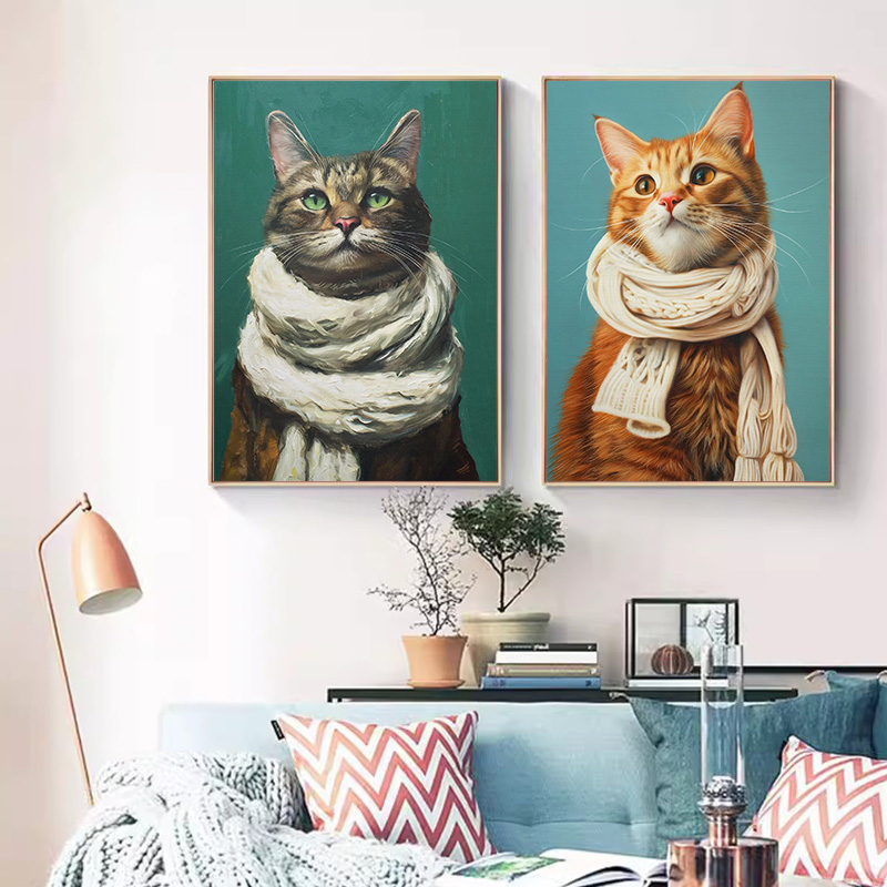 ملصقات وطباعات حيوانات لطيفة ب - مراجعة Home Decor Duck وسعره