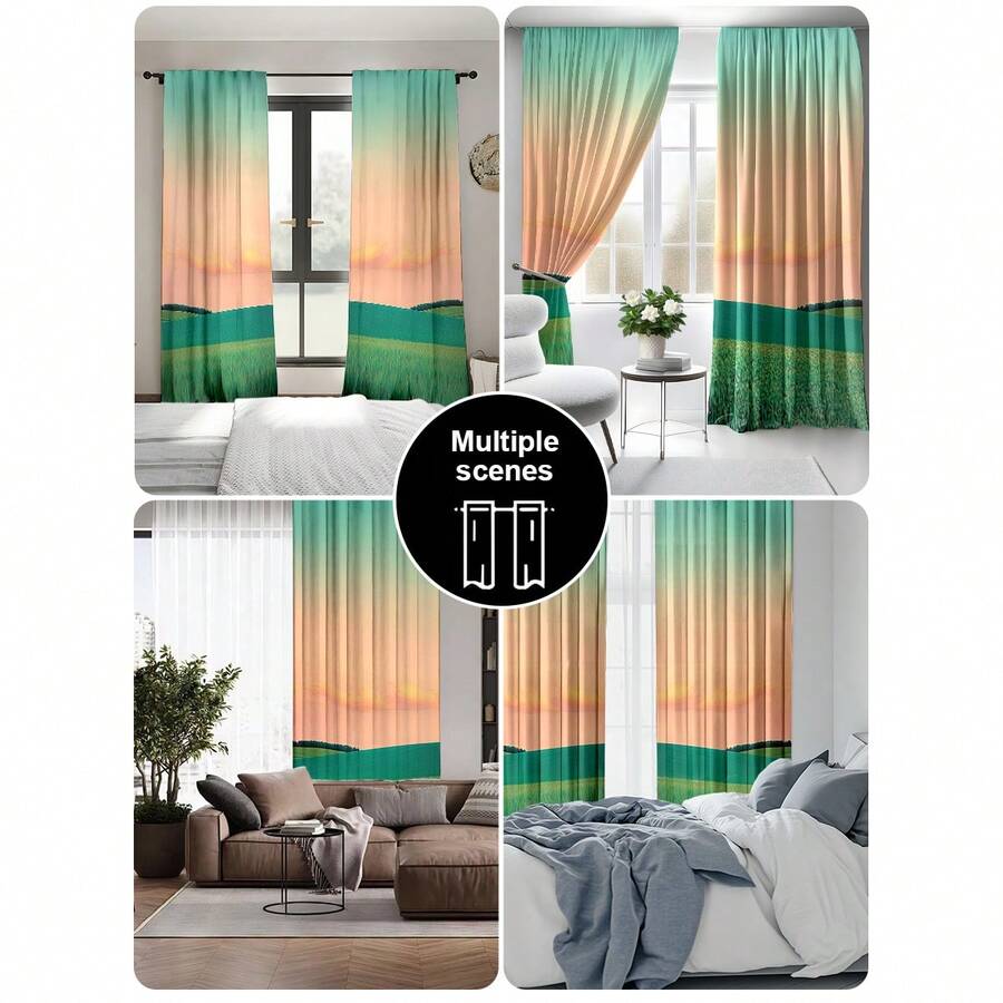قطعتان من ستائر التعتيم مع عزل - مراجعة Blackout Curtains وسعره