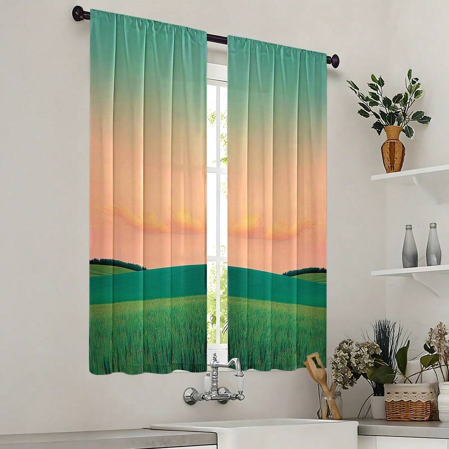 قطعتان من ستائر التعتيم مع عزل - مراجعة Blackout Curtains وسعره