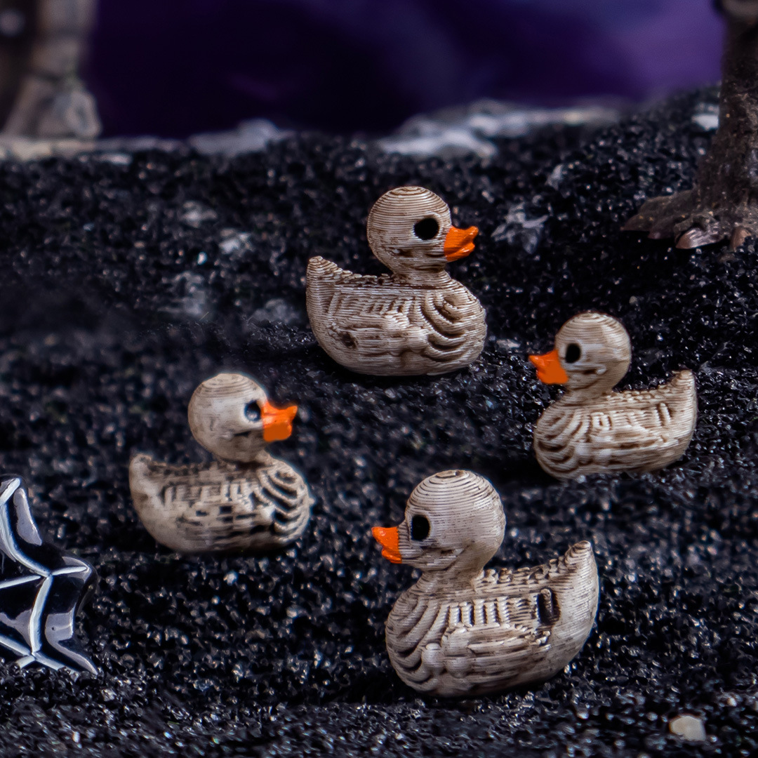 تماثيل بط من الراتنج على شكل ج - مراجعة Home Decor Duck وسعره
