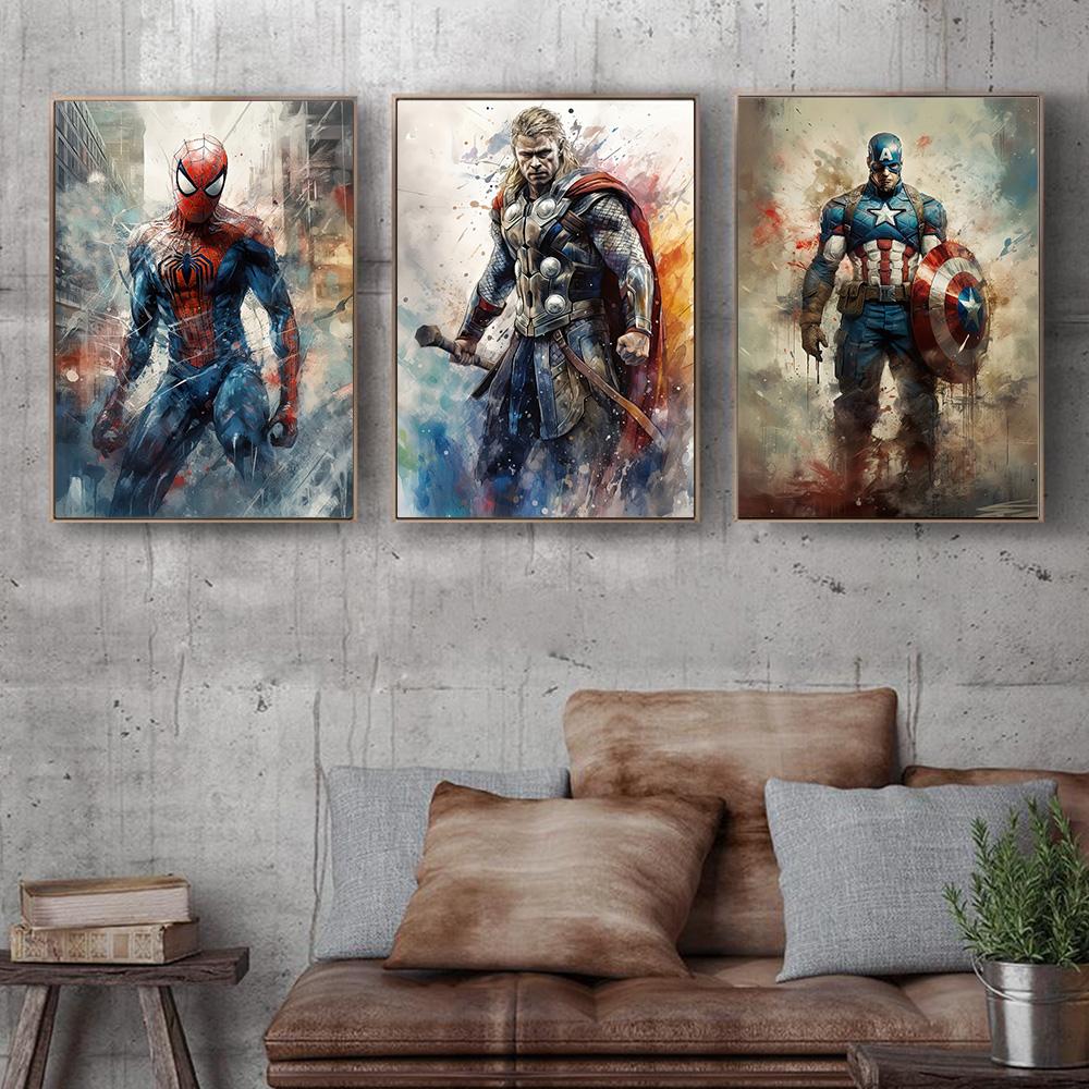 لوحة فنية جدارية بدون إطار من  - مراجعة Home Decor Disney وسعره
