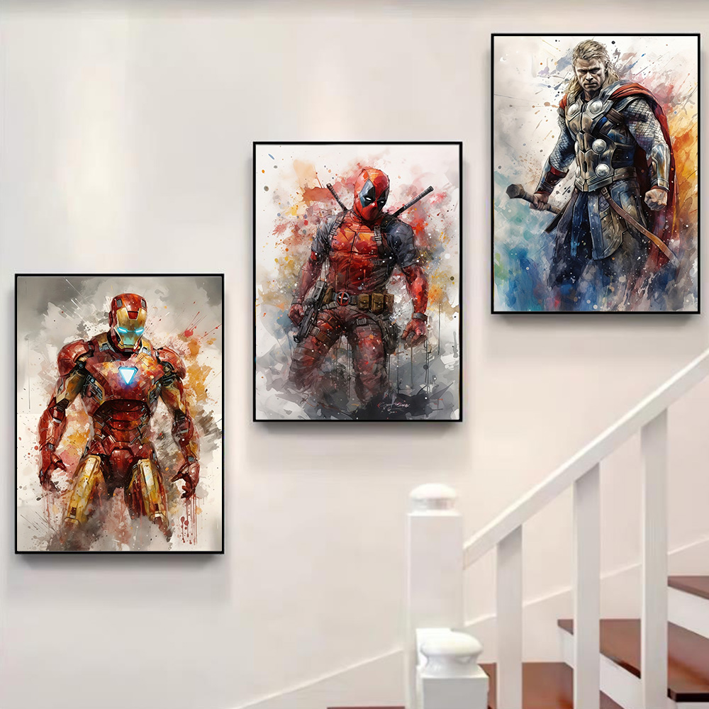 لوحة فنية جدارية بدون إطار من  - مراجعة Home Decor Disney وسعره